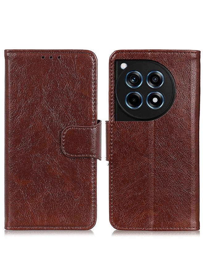 S-TOP Case For OnePlus 12R / Ace 3 Nappa Texture Leather Phone Case - Image 1