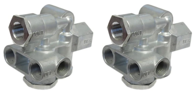 Torque 2 pack of TORQUE Trailer Spring Brake/Parking Brake Control Valve (Replaces Sealco 110500) (2 x TR110500) - Image 1