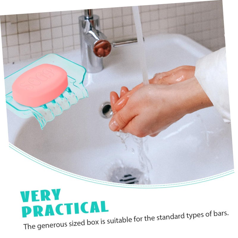 Garneck Suction Cup Dish Soap Holder With Waterfall Drainer For Bath Kitchen Use - Image 5