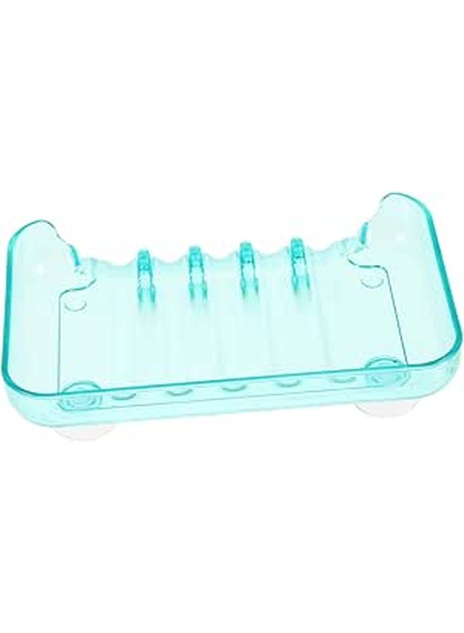 Garneck Suction Cup Dish Soap Holder With Waterfall Drainer For Bath Kitchen Use - Image 1