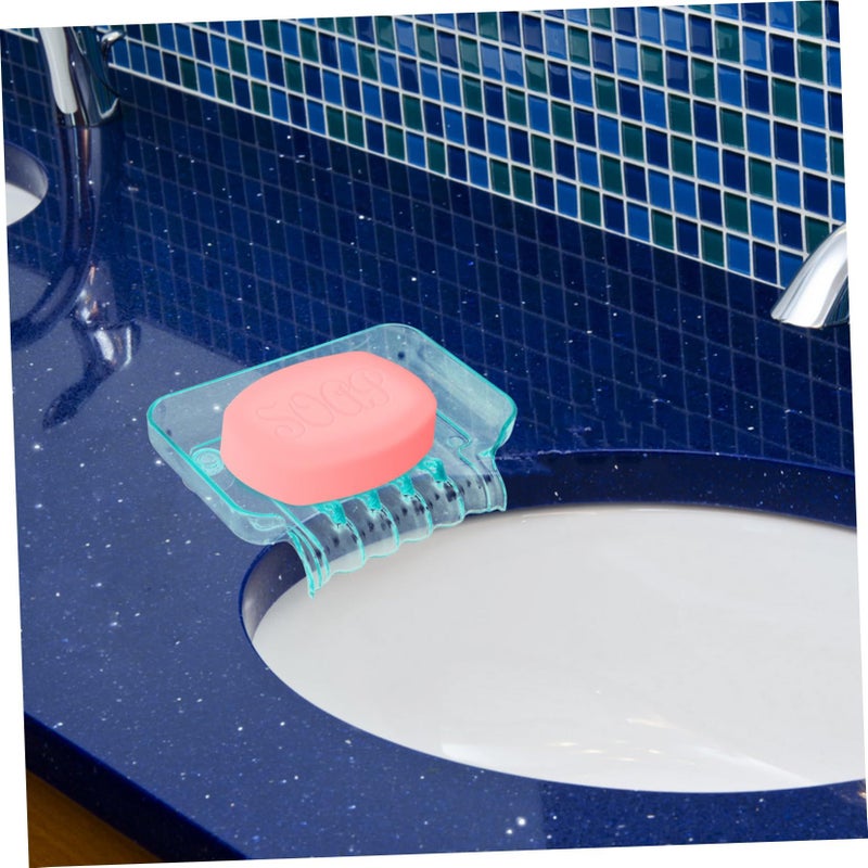 Garneck Suction Cup Dish Soap Holder With Waterfall Drainer For Bath Kitchen Use - Image 3