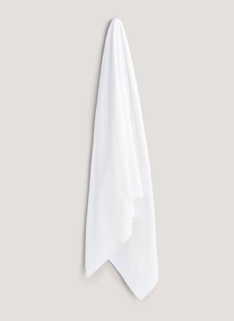 ماتلان White 100% Egyptian Cotton XL Bath Sheet