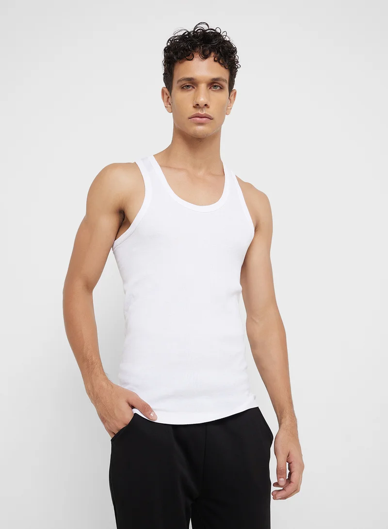 سفنتي فايف بيسيكس Pack Of 3 Vest