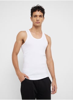 Seventy Five Basics Pack Of 3 Vest  - Image 3