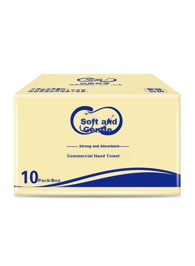 CS C&s Hand Towel Paper, Single Layer, 200 Sheets*10 Packs, Commercial Paper For Hotels, Restroom Toilet Paper, Tissue Paper, Whole Box, Cc202-10e - Image 3