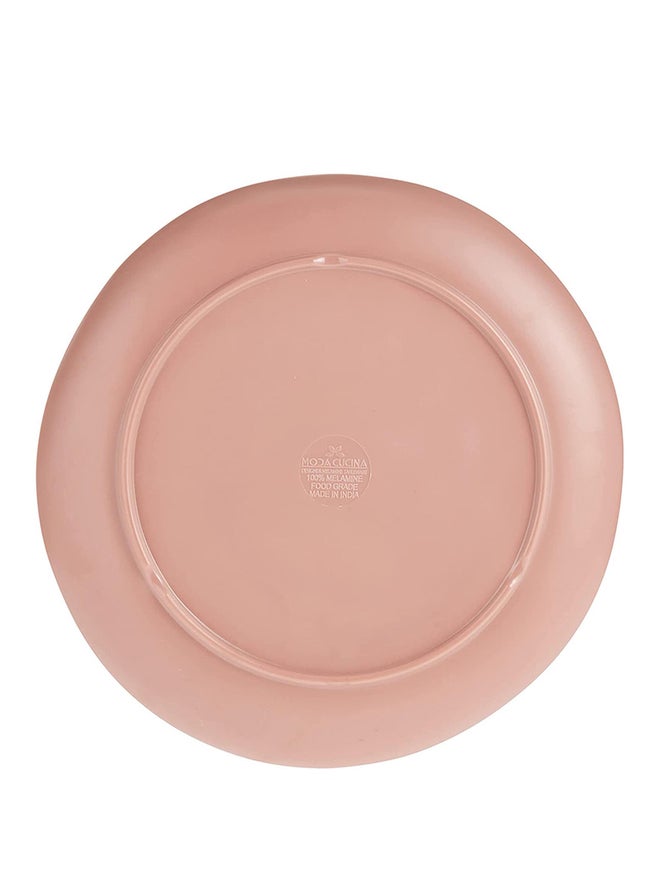 MODA CUCINA طبق عشاء ملامين مودا كوتشينا - وردي 27 سم - Image 3