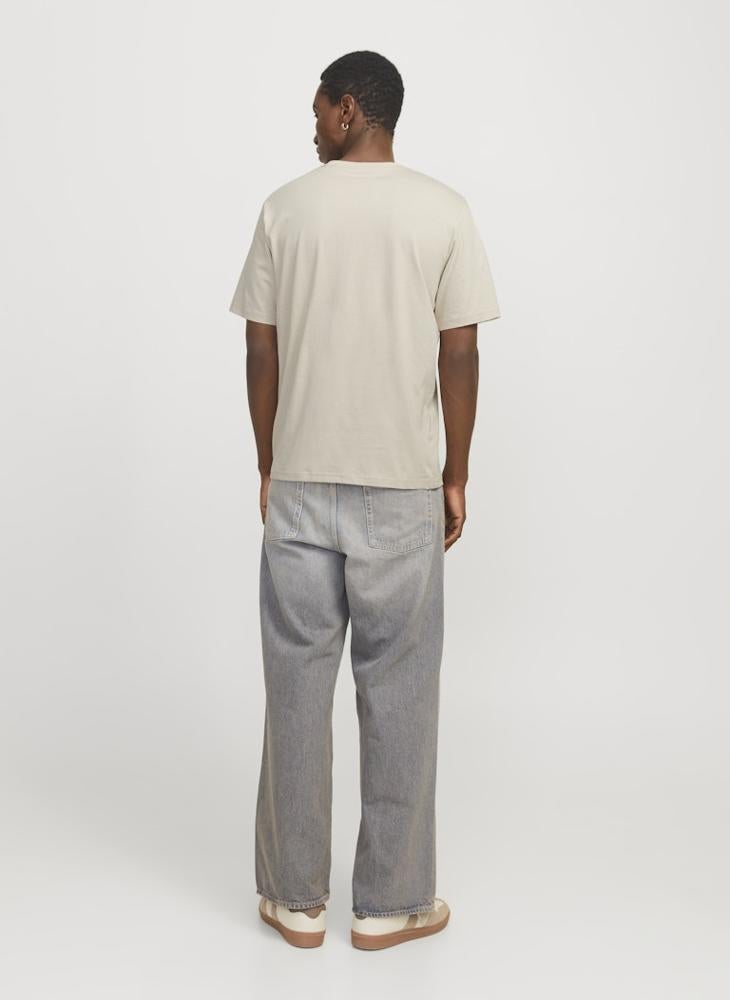 JACK & JONES Jorvesterbro Logo Print  Crew Neck T-Shirt  - Image 2
