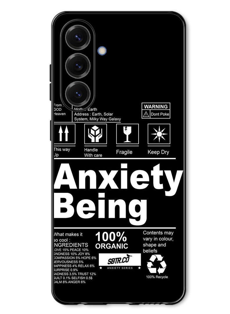 Theodor Case Compatible with Samsung Galaxy A57 Protection Shockproof Bumper Cover Anxiety Being - Image 1