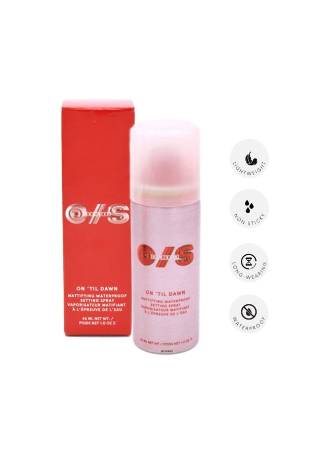One Size Patrick Starr On Til Dawn Mattifying Waterproof Setting Spray 1 oz 1 Ounce (Pack of 1) - Image 4