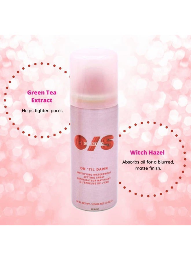 One Size Patrick Starr On Til Dawn Mattifying Waterproof Setting Spray 1 oz 1 Ounce (Pack of 1) - Image 3