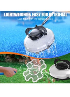 Excefore Cordless Robotic Pool Cleaner, Pool Vacuum for Above Ground Pool, Dual-Drive Motors, 90-120 Mins Working Time, IPX8 Waterproof, Lightweight, Auto-Dock Technology  - Image 5