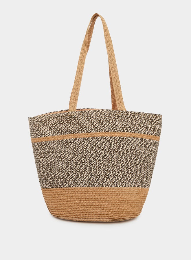 ستايلي حقيبة كتف بتفاصيل شريط ستايلي - Image 2