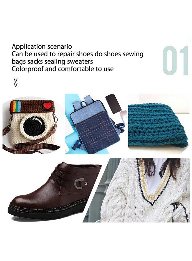 بيوينتي مجموعة خياطة صندوق خيوط خياطة صغير مجموعة خيوط خياطة سفر DIY مع صندوق حديدي للمبتدئين في الخياطة أو عشاق الأعمال اليدوية - Image 4