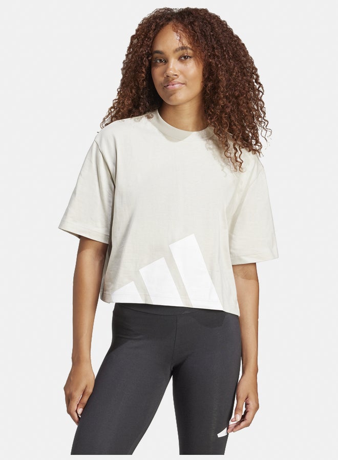 Adidas Essentials Big Logo Boyfriend T-Shirt  - Image 1