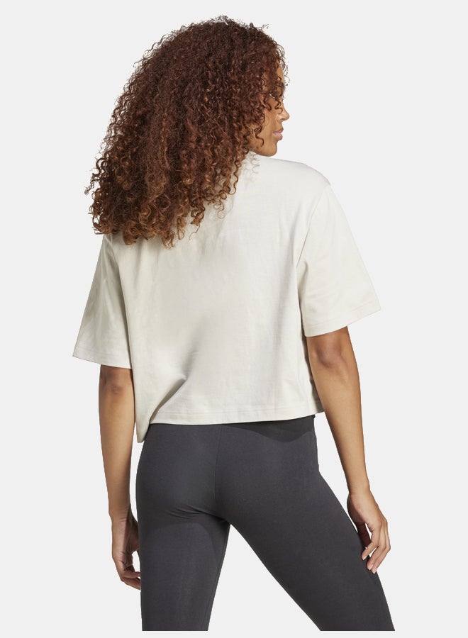 Adidas Essentials Big Logo Boyfriend T-Shirt  - Image 4