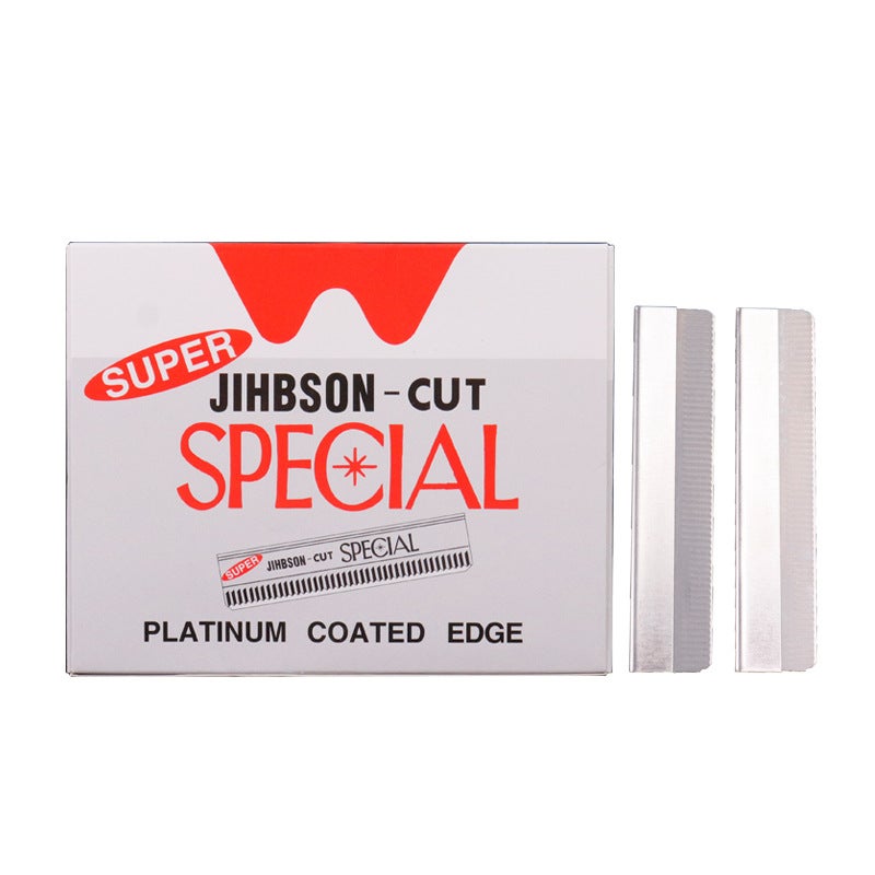 Eyebrow Trimming Knife 100 Suit Stainless Steel Professional Eyebrow Shaving Knife Blade Suit Beauty Blade - Image 2