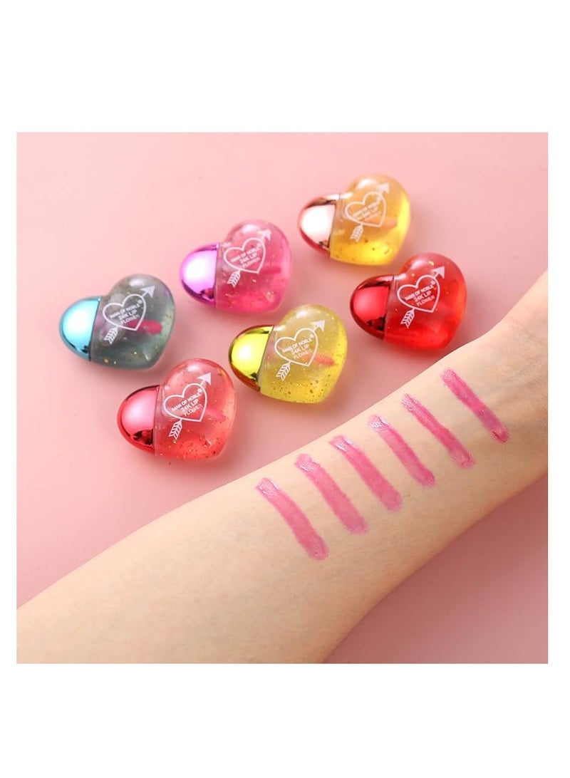 هدى كراش HUDACRUSH Beauty ملمع شفاه على شكل قلب للنساء والفتيات 2 - Image 2