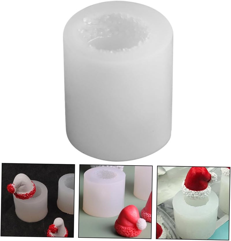 Silicone Santa Hat DIY Mold for Candy Chocolate Fondant Baking Multi-use Wear-resistant Xmas Hat Shaped Mold for Creative Cake Decorations and Handmade Crafts - Image 2