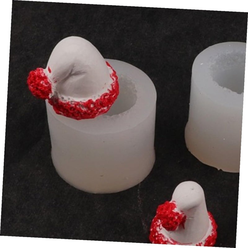 Silicone Santa Hat DIY Mold for Candy Chocolate Fondant Baking Multi-use Wear-resistant Xmas Hat Shaped Mold for Creative Cake Decorations and Handmade Crafts - Image 4
