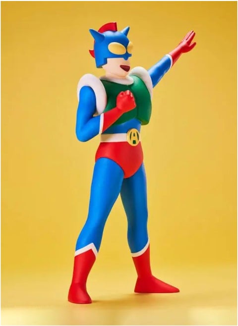 Banpresto CRAYON SHINCHAN SOFVIMATES Action Kamen Statue