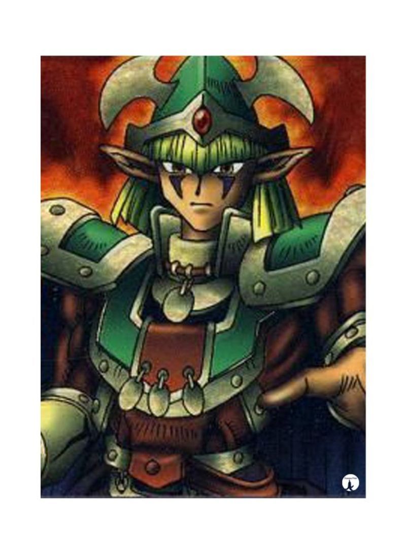 RKN Anime Yu Gi Oh Printed Mousepad Green/Orange/Brown