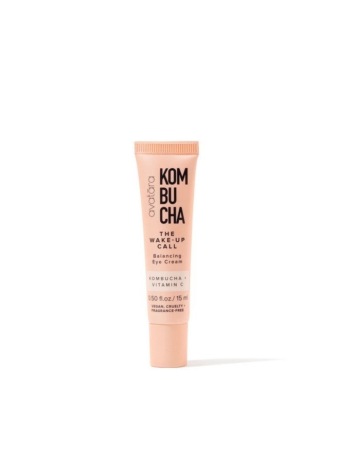 Avatara Kombucha The Wakeup Call Eye Cream Eye Cream For Dark Circles And Puffiness Under Eye Cream With Caffeine Vitamin C And Tumeric Caffeine Eye Cream For All Skin Types 0.05 Fl. Oz. - Image 1