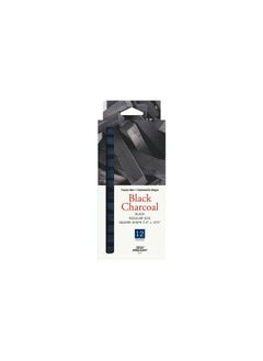 Pro Art Charcoal Set 12 Count (Pack Of 1) Black Piece  - Image 1
