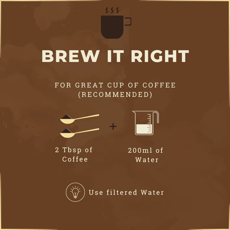 Tariero Lo-Caffeine TIRAMISU Flavoured Coffee | 65% DECAFFEINATED | Medium Roast | Medium Grind 100g - Image 5