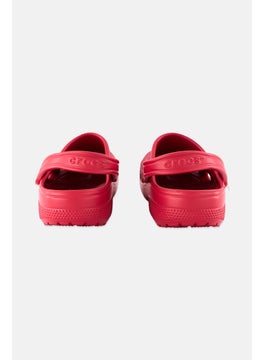 crocs Men Classic Clogs, Red  - Image 3