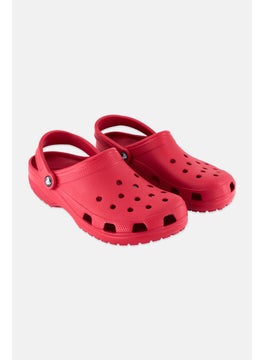 crocs Men Classic Clogs, Red  - Image 1
