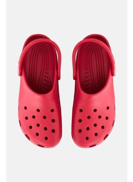crocs Men Classic Clogs, Red  - Image 2