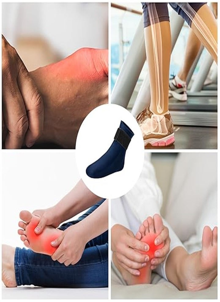 Generic - Cold Therapy Socks, Foot Ice Pack Neuropathy Socks for Foot Pain Relief, Ice Socks for Plantar Fasciitis, Arthritis, Chemotherapy Care, Cooling Socks for Men and Women (One Size, Universal for Left and Right Foot) - Image 1