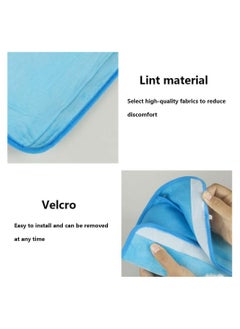 Excefore Child Seat Belt Pillow, Adjust Vehicle Shoulder Pads Safety Belt Protector Cushion Plush Soft Auto Seat Belt Strap Cover Headrest Neck Support for Children (2 Pack)  - Image 3