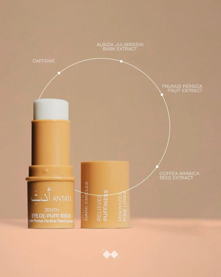 Antati Zenith Eye De-Puffer Stick Caffeine + Botanical Eye De-Puffer Stick