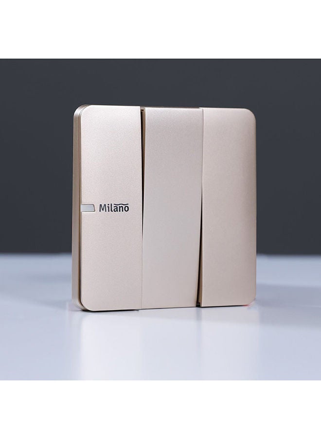 DANUBE HOME Danube Home - Milano 10A 3 Gang 1 Way Switch Gd Ps - Image 3