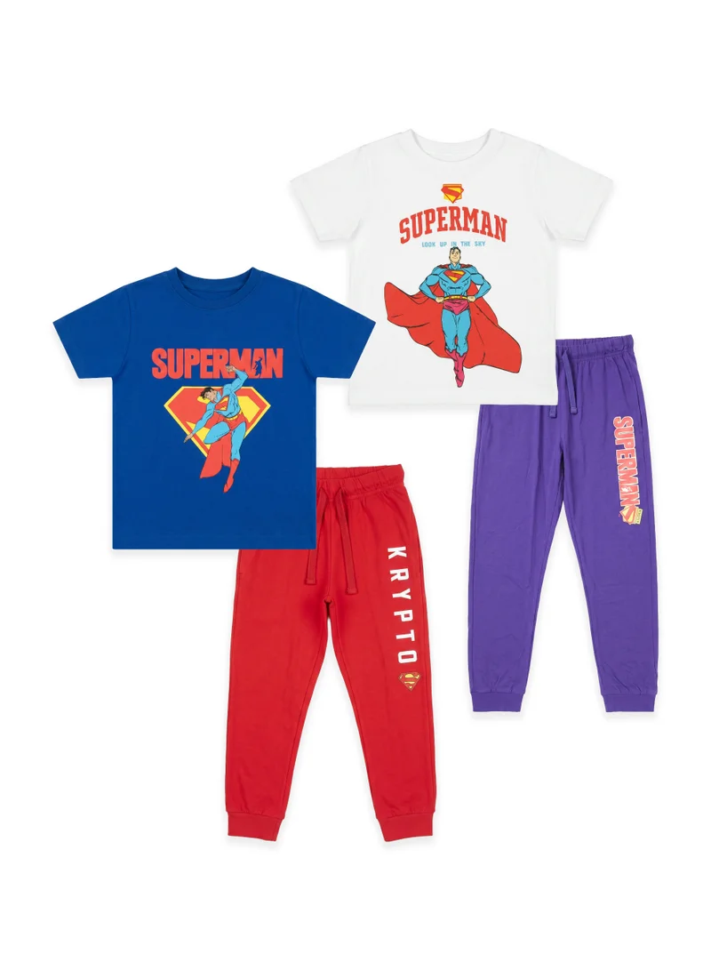 Warner Bros. Warner Bros. Toddler Boys Superman Pajama Set – Pack of 2