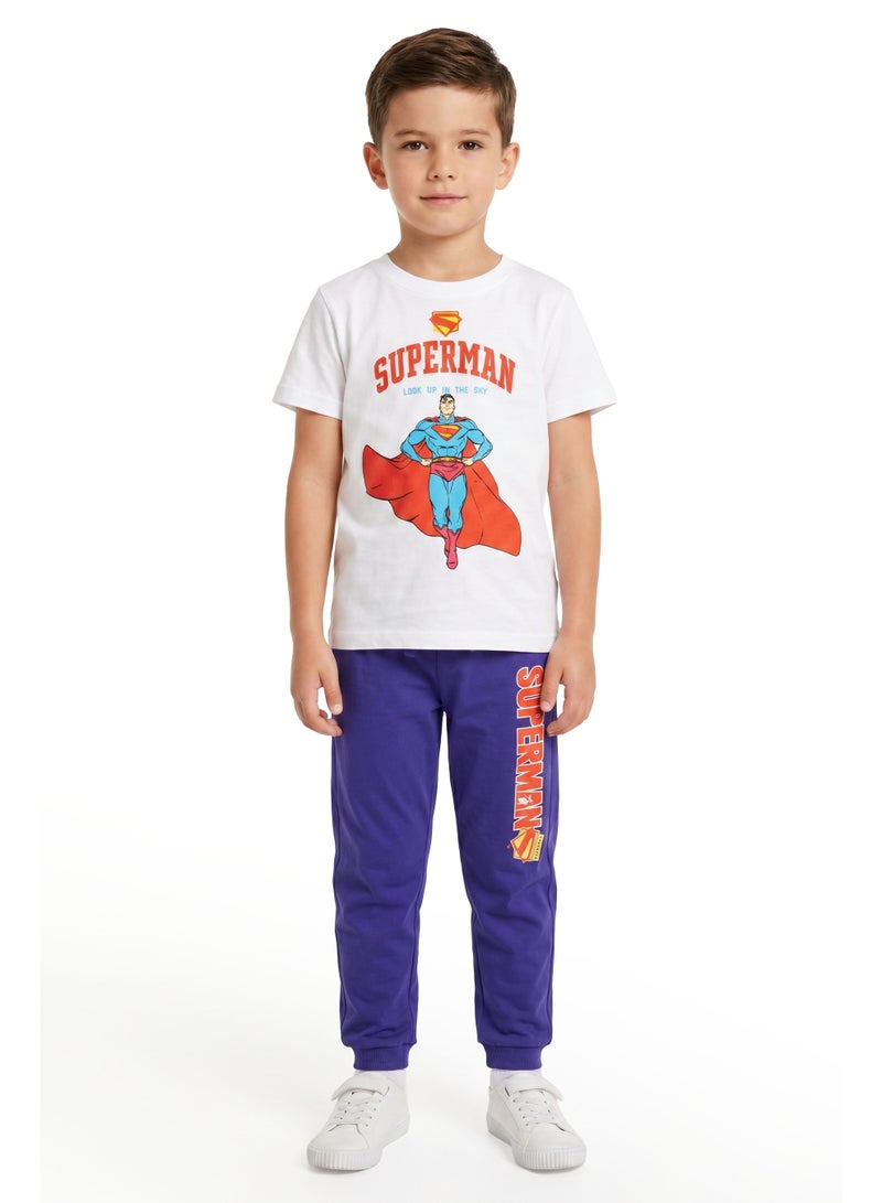 Warner Bros. Toddler Boys Superman Pajama Set – Pack of 2 - Image 5
