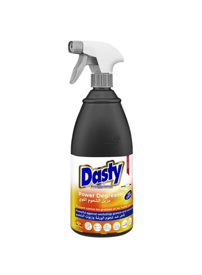 Dasty Professional, Power Degreaser, Powerful Against Workshop Grease And Lubricating Olis, 1000ml