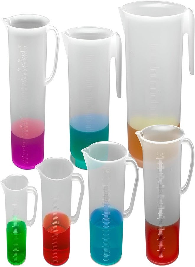 SP Scienceware SP Bel-Art | F28992-0000 | Tall Form 2000ml Polypropylene Graduated Pitcher; 20ml Graduation - Image 2