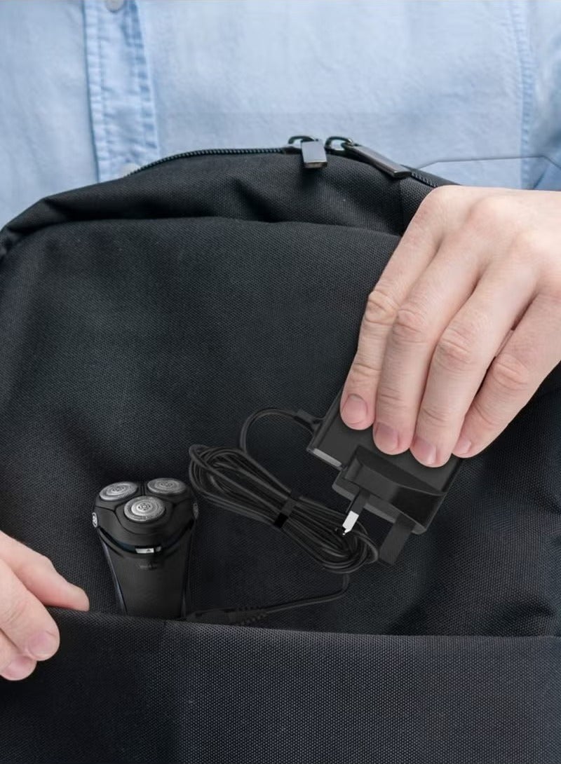 Realfrog 15V for Philips Shaver Charger HQ8505 Cable UK for Series 3000, 5000, 7000, 9000 Beard Trimmer S3233, S3333, S1332, BT5502, BT9810, MG7790 MG7750 Electric Razor Aquatouch Power Lead - Image 4