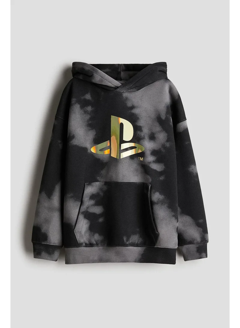 H&M Motif-detail hoodie