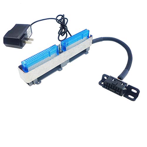 TIKSCIENCE LS Gen 3 ECM Engine Programming Control Module Reader Diagnostic PCM Bench Harness w/Power Supply Fits for GM Chevy All Blue/Red & Blue/Green 1999-2007, OBD2 Port, 18 Gauge, 12 Volt - Image 1