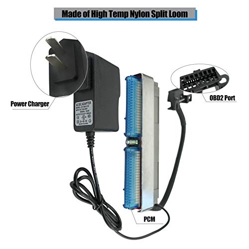 TIKSCIENCE LS Gen 3 ECM Engine Programming Control Module Reader Diagnostic PCM Bench Harness w/Power Supply Fits for GM Chevy All Blue/Red & Blue/Green 1999-2007, OBD2 Port, 18 Gauge, 12 Volt - Image 4