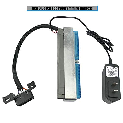 TIKSCIENCE LS Gen 3 ECM Engine Programming Control Module Reader Diagnostic PCM Bench Harness w/Power Supply Fits for GM Chevy All Blue/Red & Blue/Green 1999-2007, OBD2 Port, 18 Gauge, 12 Volt - Image 2