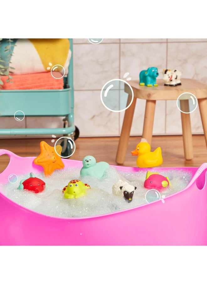 B. Toys - Bath Buddies 9Pcs - Image 1
