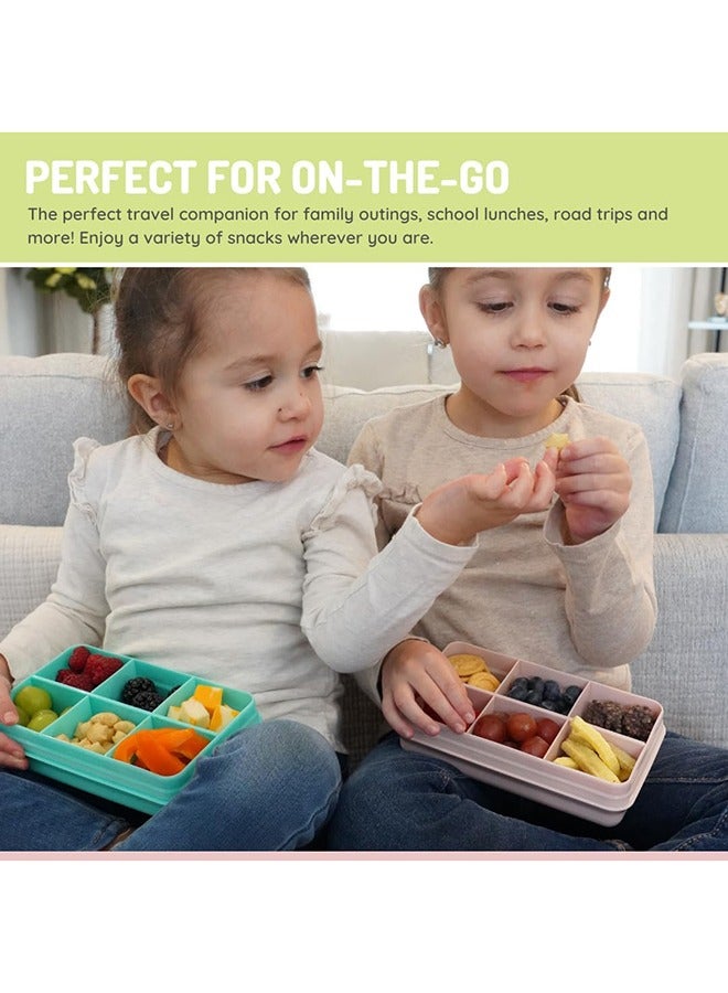 Melii Silicone Snack Bowl For Kids With Lid 350Ml - Bear Brown