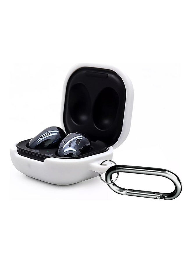 Generic - Protective Case With Keychain Carabiner for Samsung Galaxy Buds2/Buds Pro/Live - Image 1