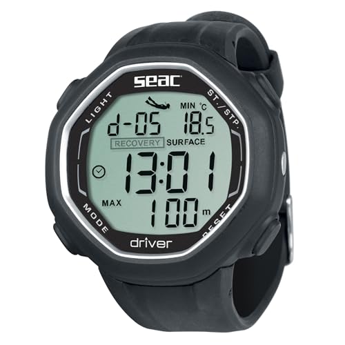 SEAC Driver, Wrist-Mount Freediving Computer with Data Download System, one Size - Image 1