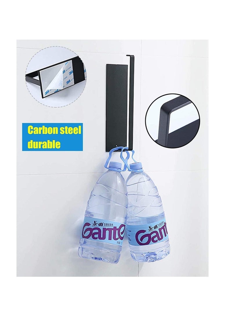 Cool Baby COOLBABY Paper Towel Holder Under Cabinet, Hanging Paper Towel Holder for Bathroom Kitchen (No Drilling Black)  - Image 3
