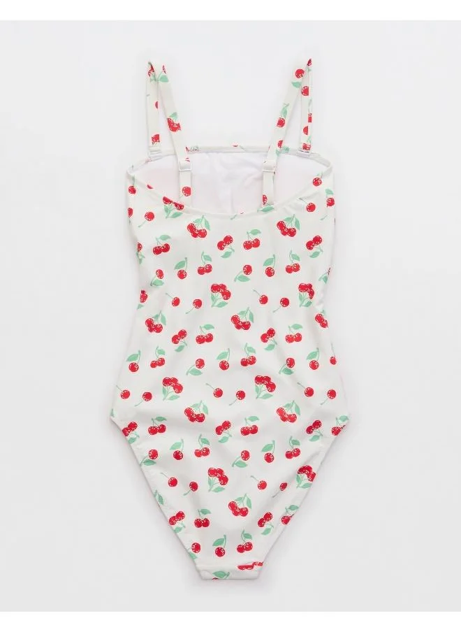 آري من امريكان ايجل Aerie The Wavemaker One Piece Swimsuit